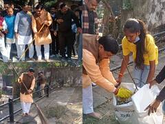 In Pics: मुख्यमंत्री मोहन यादव बोले- 'मकर संक्रांति पर प्राचीन मंदिर में सफाई कर मन आनंदित हो उठा', देखें तस्वीरें