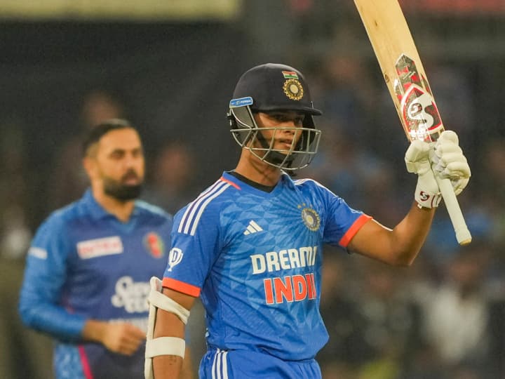 Yashasvi Jaiswal scored 68 runs with 6 sixes against Afghanistan in 2nd T20I and may fixed his place as opener IND vs AFG: यशस्वी जायसवाल की धमाकेदार पारी, 6 छक्के लगाकर ओपनिंग में कर ली है जगह पक्की