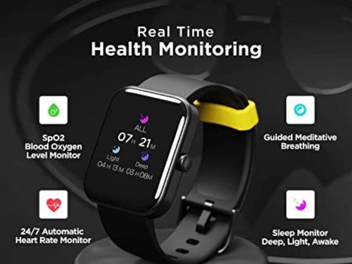 बोट कंपनी के इस स्मार्टवॉच का पूरा नाम boAt Xtend Smart Watch with Alexa Built-in है. इस वॉच में 1.69 इंच की एचडी डिस्प्ले दी गई है, जिसकी पीक ब्राइटनेस 500 निट्स है. इसके अलावा इस वॉच में रिमाइंडर्स के लिए वॉयस असिस्टेंट, अलार्म, SPo2, हर्ट रेट ट्रैकिंग, स्लिप मॉनिटरिंग स्पोर्ट्स मोड जैसे कई खास फीचर्स दिए गए हैं. इसके अलावा इसमें वेदर अपडेट्स, स्टॉपवॉच और म्यूज़िक कंट्रोल जैसे फीचर्स दिए गए हैं.