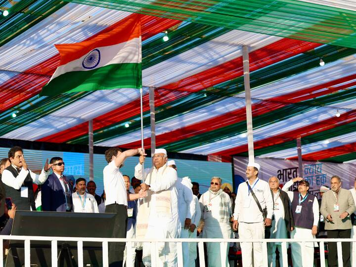 The yatra began at noon from the Khongjom War Memorial in Thoubal. (Image Source: AICC)