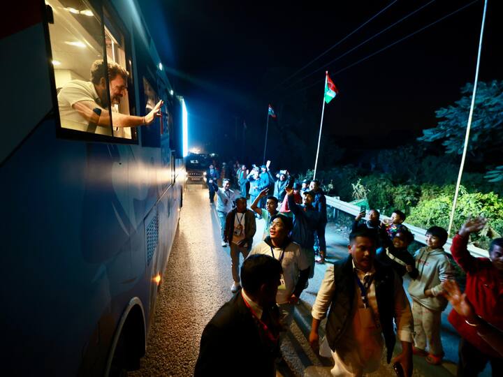 Earlier, Kharge unveiled the bus on which Gandhi and other Congress leaders will travel from Manipur to Mumbai as part of the yatra. (Image Source: AICC)