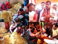 Ramlala Pran Pratishtha: अयोध्या भेजने के लिए सीएम यादव ने महाकाल मंदिर में तैयार किया प्रसाद, देखें तस्वीरें