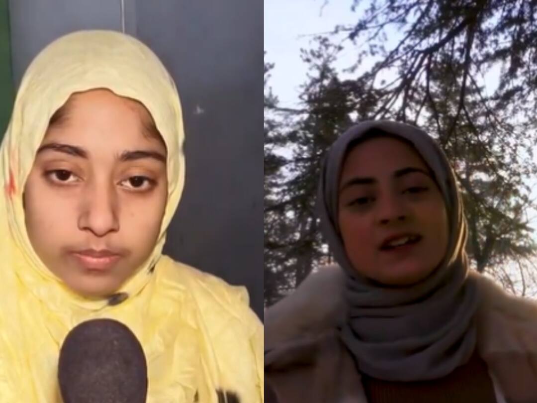 Muslim Student Sings Shri Ram Bhajan Ahead Of Pran Pratishtha WATCH Muslim Student Eman Ansari, Pahari Girl Batool Zehra Sing Ram Bhajan- WATCH