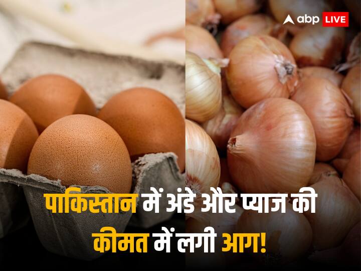 Pakistan Economy Crisis Rate of eggs onion increased to 250 per kg and 400 per dozen in Lahore Pakistan Economy Crisis: पाकिस्तान में महंगाई ने निकाला दिवालाः 250 रुपए किलो प्याज तो 400 रुपए में मिल रहे 12 अंडे