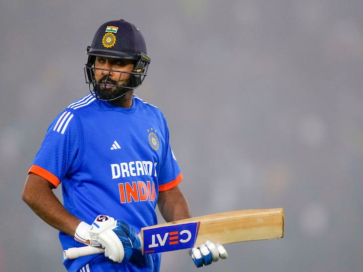 Rohit Sharma scripted an unwanted record against Afghanistan. He got out for a golden duck in Indore T20I, falling in the first over of India's 173 chase. (Image Credit: PTI)