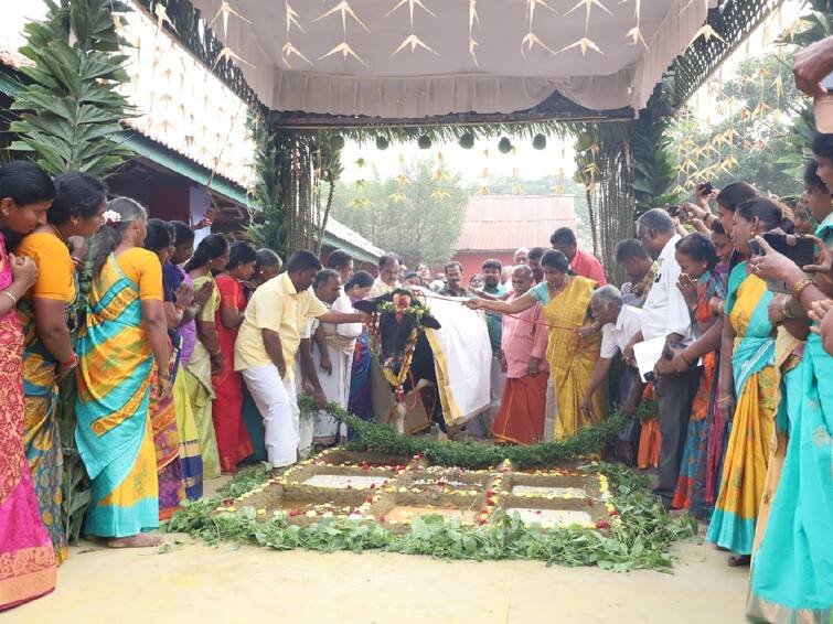 Pongal celebrations in Coimbatore with enthusiasm  Pongal 2024 கோவையில் களைகட்டிய பொங்கல் கொண்டாட்டங்கள்.. உற்சாகமாக கொண்டாடிய மக்கள்..