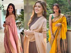 Actress Pongal Photos : பொங்கலை விட தித்திக்கும் தமிழ் நடிகைகளின் புகைப்படங்கள்!