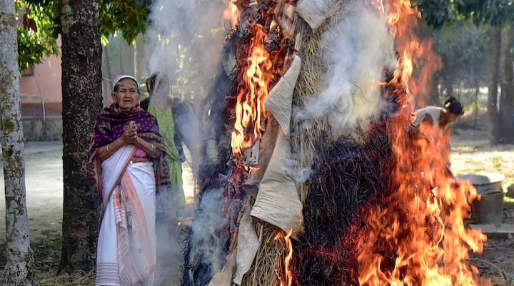 Magh Bihu Celebrations In Assam IN PICS