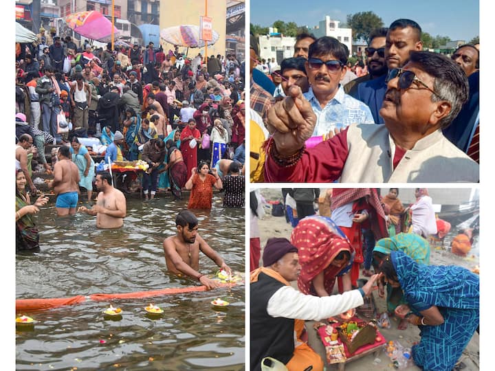 This year, Makar Sankranti is being celebrated on January 15. On this occasion, let's take a glimpse of celebrations around the country.