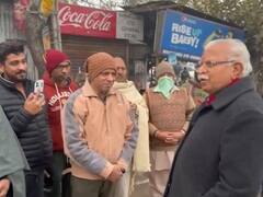 Haryana: अंबाला में CM खट्टर ने ली टी-स्टॉल पर चाय की चुस्की, लोगों से जाना हालचाल