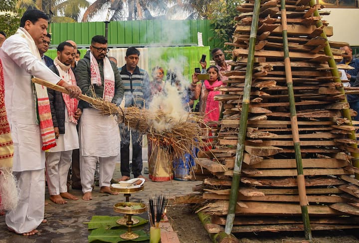 Magh Bihu Celebrations In Assam IN PICS