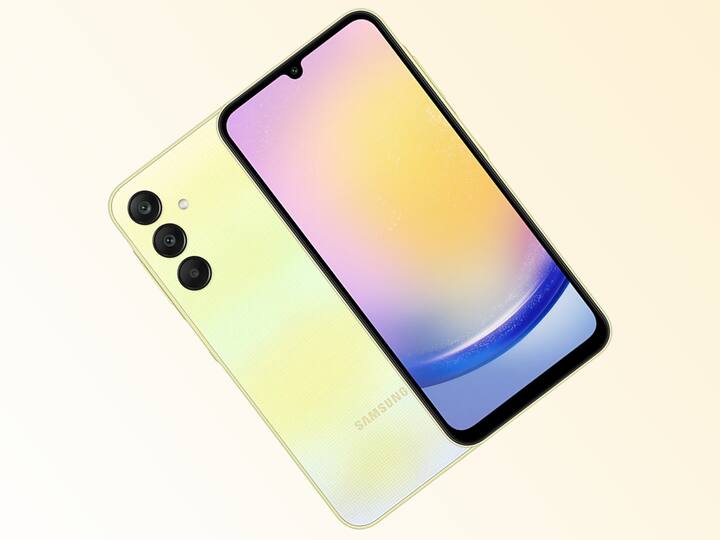 Samsung Galaxy A25 5G (Price: Rs 26,999 onwards) — The Samsung Galaxy A25 5G, positioned as a competitor to the Redmi Note 13 Pro 5G, boasts a vibrant 6.5-inch AMOLED display with FHD+ resolution and a capable Exynos 1280 chip. Featuring a 50-megapixel main camera with OIS, impressive stereo speakers, and running on Android 14, it offers reliable performance, although the 25W charging speed is comparatively slower.