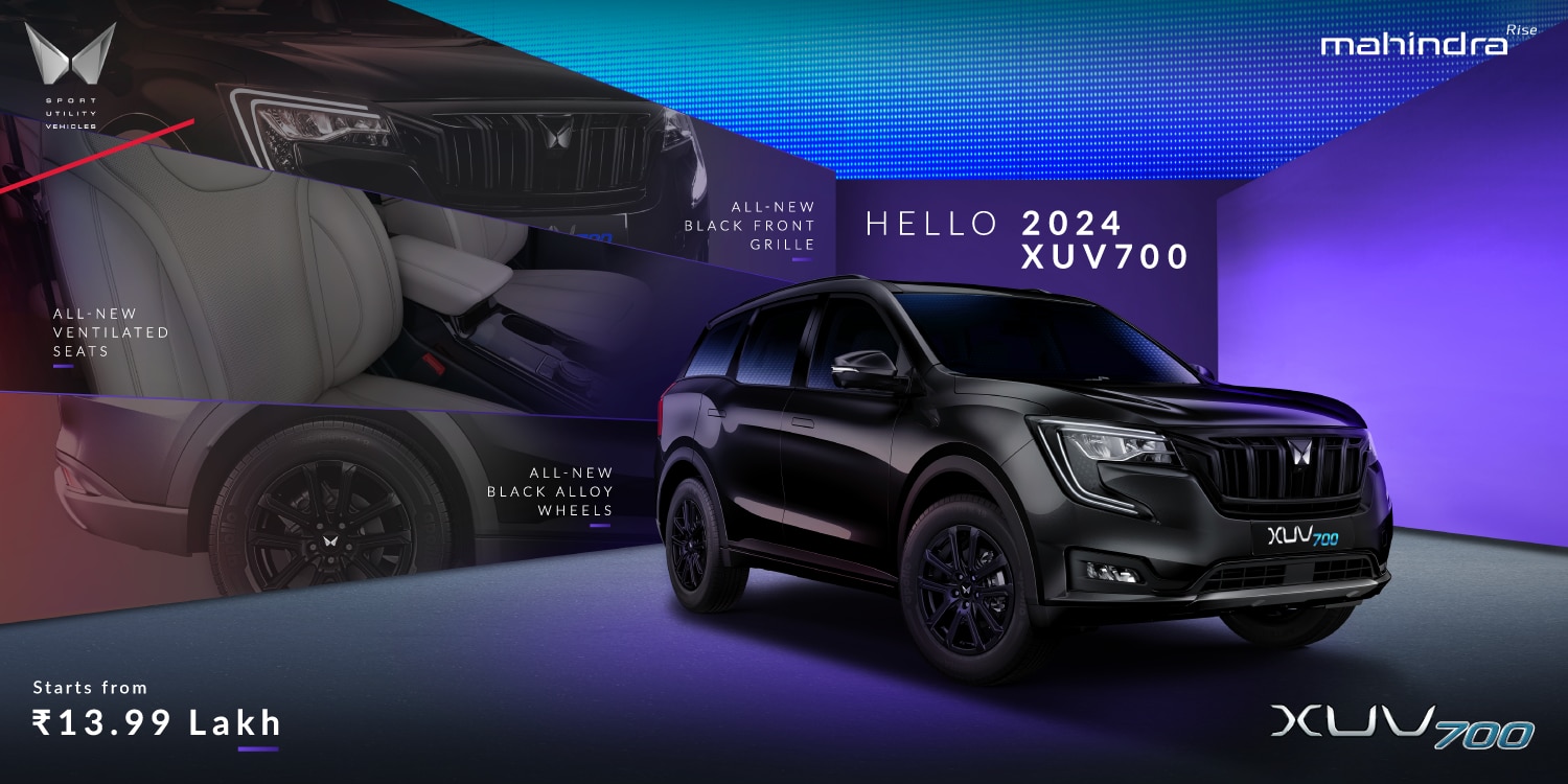 Mahindra Launches XUV700 For 2024 With Exciting New Features