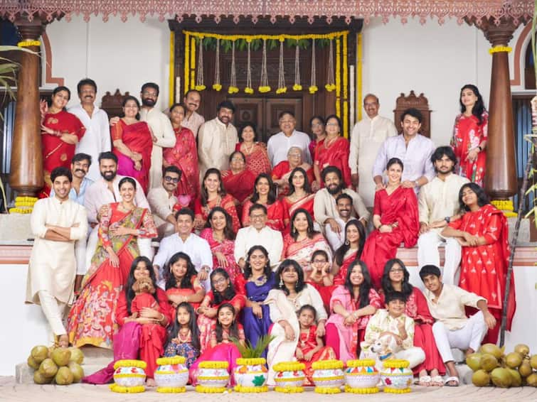 Mega Family Sankranti Photo, Pawan Kalyan Son Akira and Daughter Adhya Joins in Mega Celebrations Mega Sankranti Photo: ‘మెగా’ ఇంట సంక్రాంతి సంబరాలు - ఫ్యామిలీ పిక్‌లో అకీరా, ఆద్యాలను చూసి పవన్ ఫ్యాన్స్ ఫుల్ ఖుష్