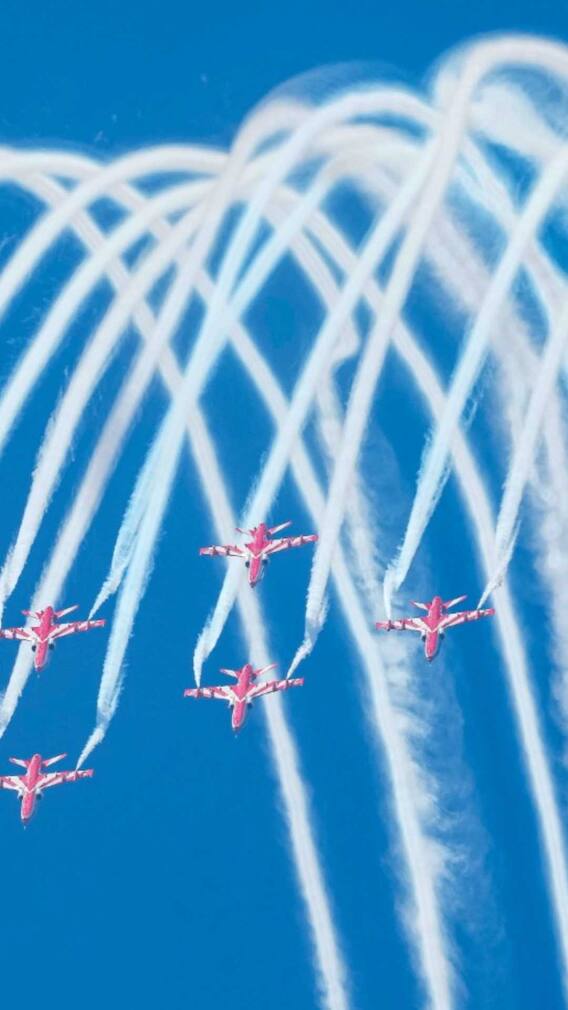 भारतीय हवाई दलाचा मुंबईत एअर शो