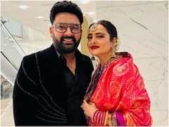 आयरा-नूपुर की वेडिंग रिसेप्शन में कपिल शर्मा ने रेखा संग किया पोज, लोगों ने कहा- 'जीवन में अब और क्या चाहिए...'