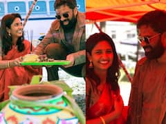 Keerthi Pandian - Ashok Selvan : படப்பிடிப்பு தளத்தில் தலை பொங்கலை கொண்டாடிய கீர்த்தி பாண்டியன் - அசோக் செல்வன்..!