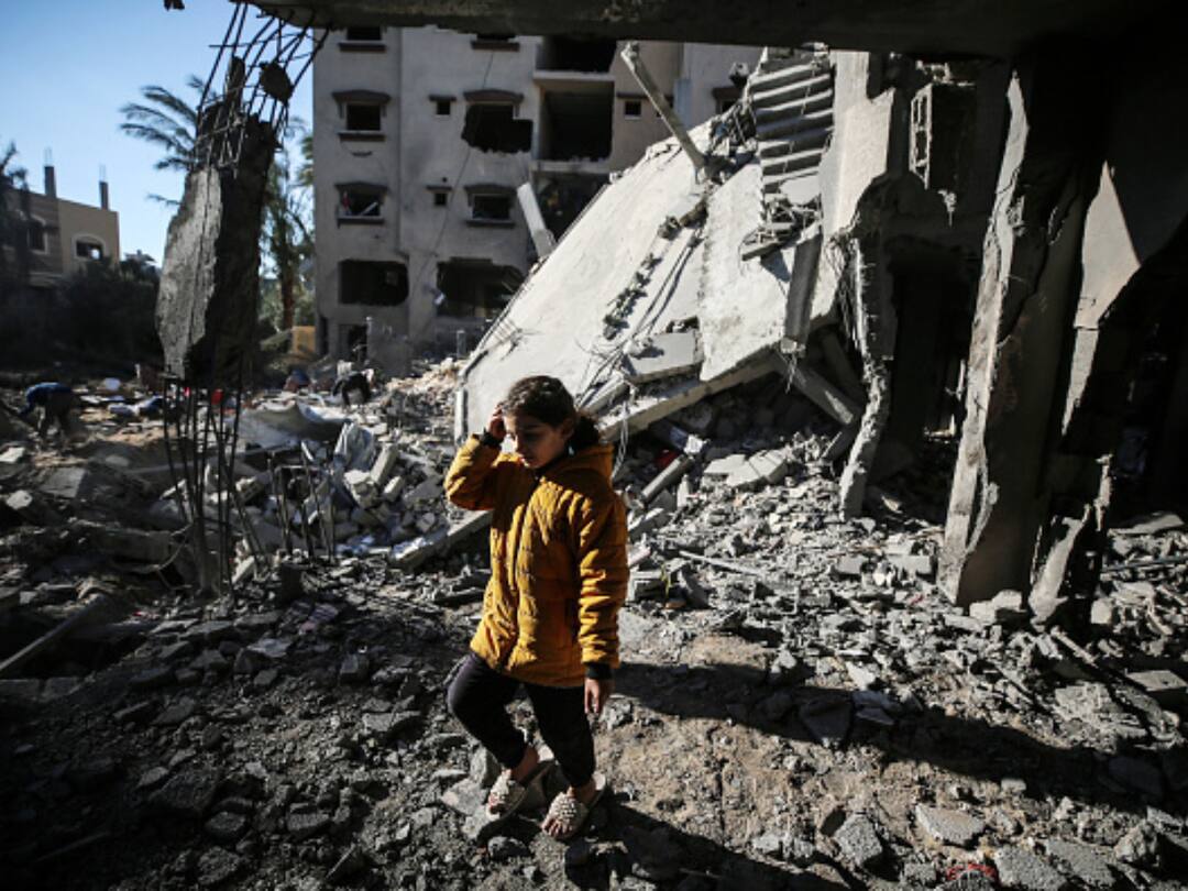 Israel-Hamas War Enters Day 100: Battle Rages As World Pushes For Pause Israel Hamas War 100 Days Gaza Benjamin Netanyahu US Palestine 23000 Killed Israel-Hamas War Enters Day 100: Battle Rages As World Pushes For Pause