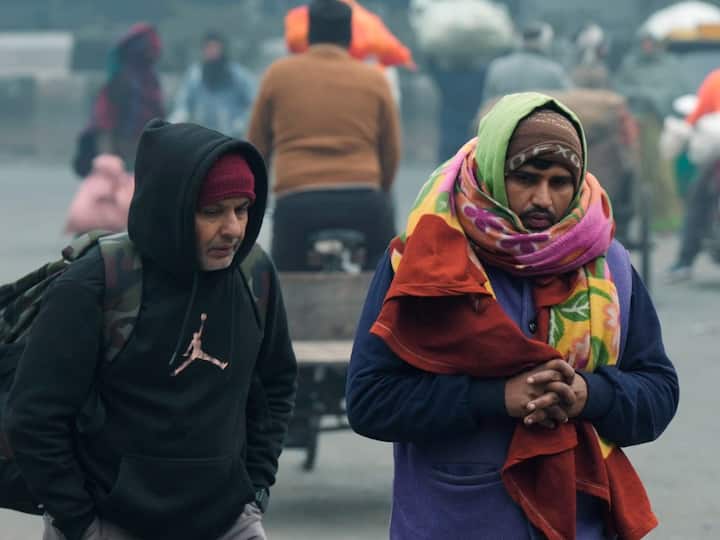delhi's lowest temperature was recorded 3.3 degrees celsius