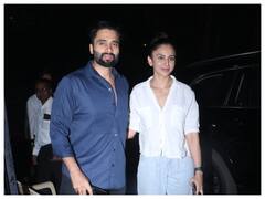 Rakul Preet Singh And Beau Jackky Bhagnani Step Out For Dinner - See Pics
