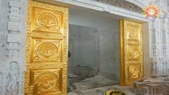 હાથી, કમળ અને મોર.... રામ મંદિરમાં લાગ્યા તમામ 14 સોનાના દરવાજા , જુઓ તસવીરો