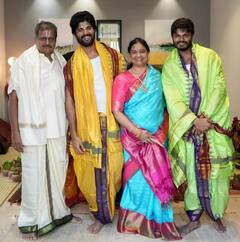 Makar Sankranti 2024: ਵਿਜੇ ਦੇਵਰਕੋਂਡਾ ਨੇ ਪਰਿਵਾਰ ਨਾਲ ਮਨਾਇਆ ਮਕਰ ਸੰਕ੍ਰਾਂਤੀ ਦਾ ਜਸ਼ਨ, ਰਸ਼ਮਿਕਾ ਇਸ ਲੁੱਕ 'ਚ ਆਈ ਨਜ਼ਰ