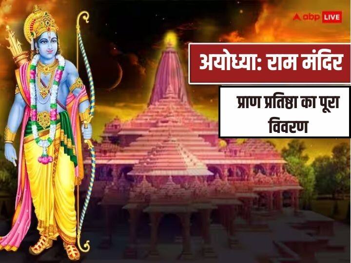 Ayodhya Ram Mandir Inauguration 16 january to 22 january 2024 one click look full schedule of Pran Pratistha ceremony Ram Mandir Inauguration: राम मंदिर में राम लला की प्राण प्रतिष्ठा कार्यक्रम, कब क्या होगा? एक क्लिक में जानें