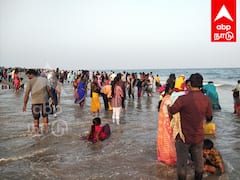 Pongal 2024 : காணும் பொங்கலை முன்னிட்டு மரக்காணம் கடற்கரையில் குவிந்த மக்கள்!