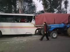 Punjab: 3 Killed, 10 Hurt As Bus Carrying Cops Collides With Truck In Hoshiarpur