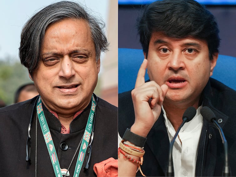 'Arm-Chair Critic': Scindia, Tharoor Trade Charge On Social Media Over Flight Delay Issue