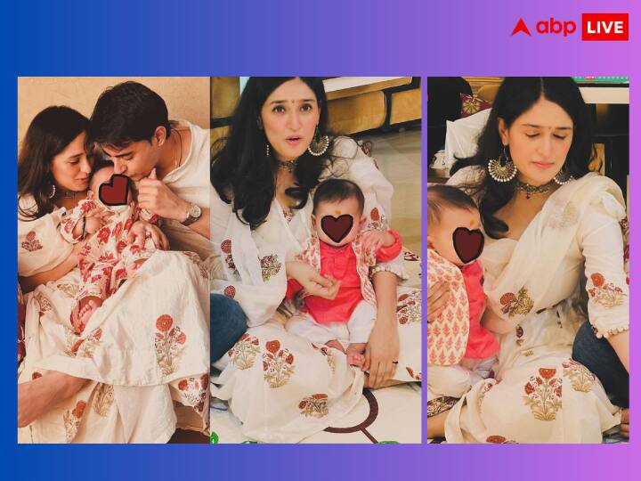 Pankhuri Awasthi Twins Baby: टीवी के स्टार कपल पंखुड़ी अवस्थी और गौतम रोड़े ने हाल ही में अपने जुड़वां बच्चों का अन्नप्राशन किया. जिसकी तस्वीरें अब एक्ट्रेस ने सोशल मीडिया पर शेयर की हैं.