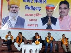 लोकसभा की तैयारी में जुटे चंद्रभान सिंह आक्या, PM मोदी-CM भजनलाल के पोस्टर तले कर रहे सभा और BJP को सुना रहे खरी-खरी