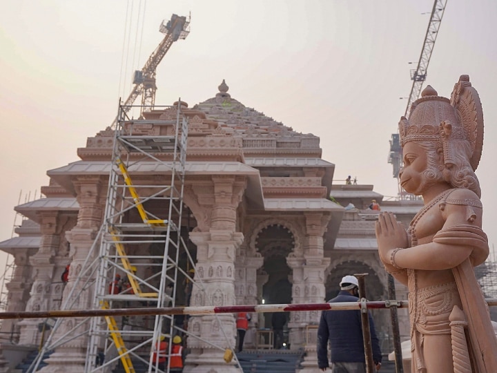 Ayodhya Ram Mandir Inauguration First Glimpse Of Grand Ram Temple | Ram  Mandir Opening: रामलला की प्राण प्रतिष्ठा से पहले देखिए भव्य राम मंदिर की पहली  झलक, जानें- कैसे होंगे दर्शन ?