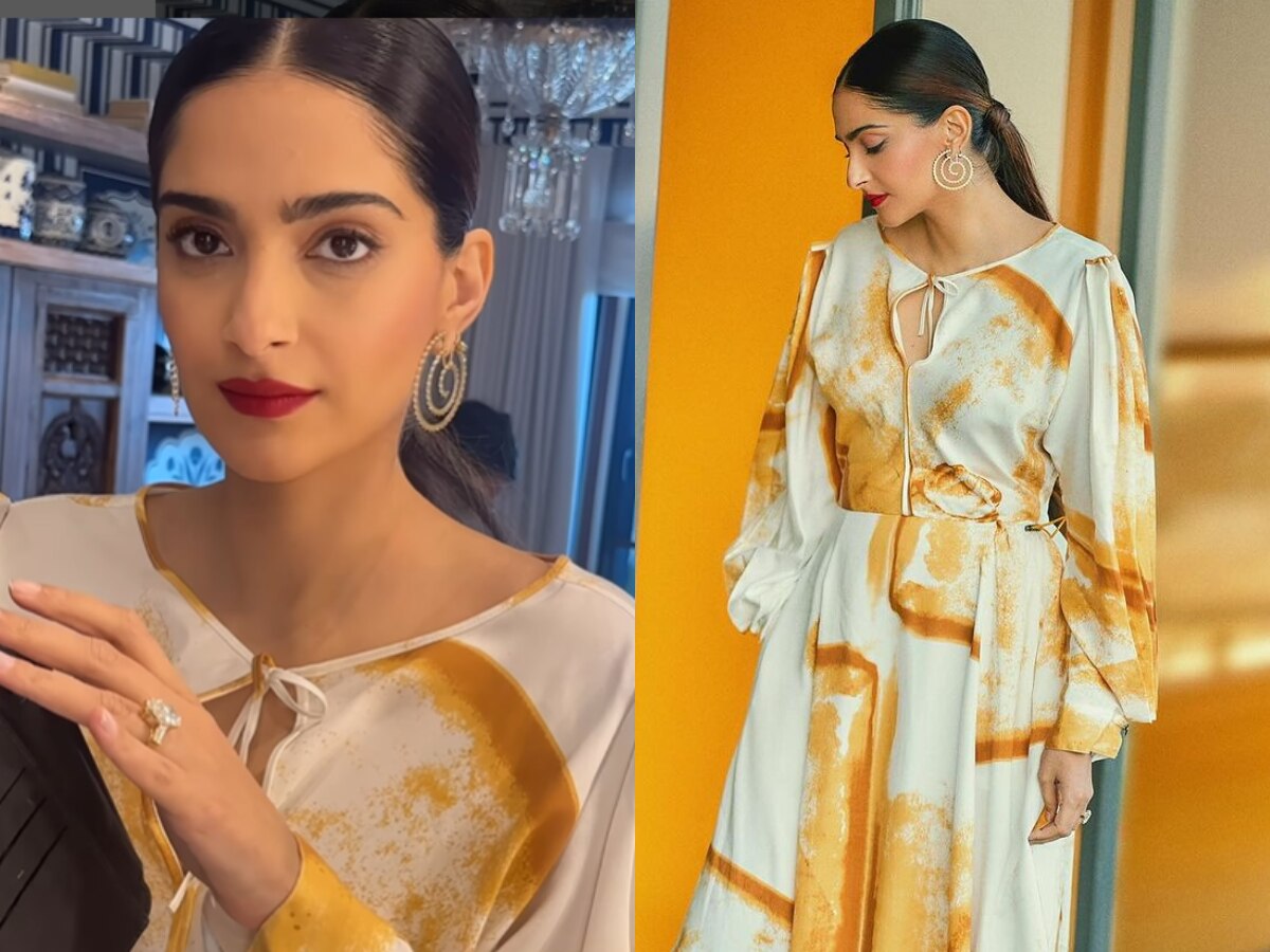 Sonam Kapoor - Festival de Cannes 2014 | Robe fashion, Robe de mariee,  Tenue traditionnelle