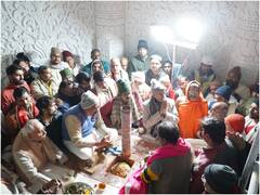 अयोध्या: रामलला की प्राण प्रतिष्ठा से पहले गर्भगृह में हुई पूजा, सामने आई तस्वीर, जानें- कल के कार्यक्रम