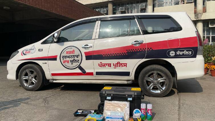 Enhancing road safety Punjab Police introduces its First Road Crash Investigation Vehicle Road Safety: ਹੁਣ ਨਹੀਂ ਹੋਣਗੀਆਂ ਸੜਕ ਹਾਦਸਿਆਂ 'ਚ ਮੌਤਾਂ, ਪੁਲਿਸ ਨੂੰ ਮਿਲਿਆ ਸਭ ਤੋਂ ਵੱਖਰਾ ਵਾਹਨ, ਇੰਝ ਕਰੇਗਾ ਕੰਮ