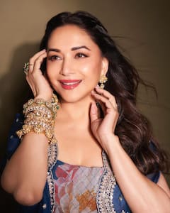 Madhuri Dixit Looks Stunning In Ethnic Printed Co-Ord Set; See Pics