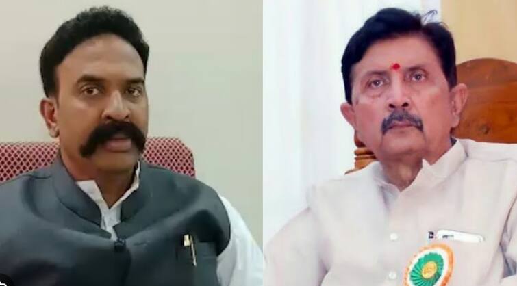 BJP MP Ranjitsinh Naik Nimbalkar criticism of NCP Ramraje Naik Nimbalkar faltan satara marathi news  Devendra Fadnavis  फडणवीस साहेब तुमच्यामुळं आम्ही कडू गोळी गिळतोय, खासदार निंबाळकरांचा रामराजेंना टोला