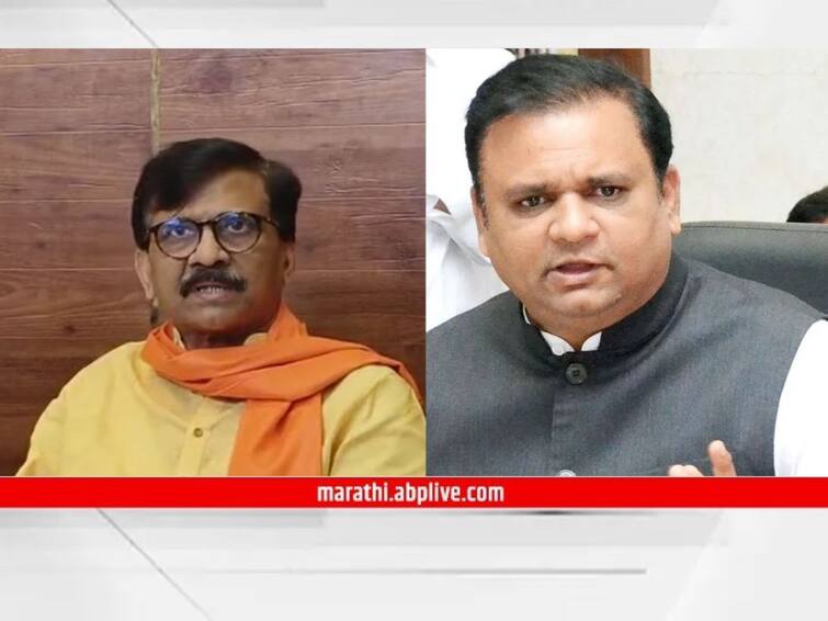 Sanjay Raut Slams Rahul Narwekar After Maha Patrakar Parishad On Seat Sharing In Mahayuti Maharashtra News घटनेच्या पदावर बसलेल्या माणसाने काल राजकीय पत्रकार परिषद घेतली, संजय राऊतांची नार्वेकरांवर टीका