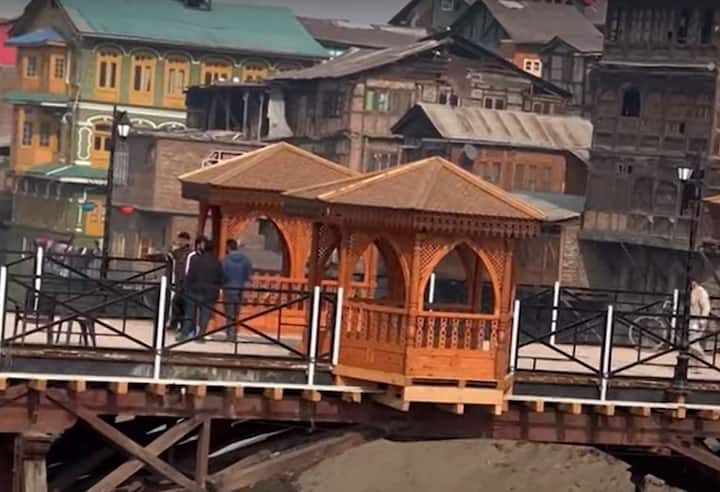 habba kadal bridge of srinagar redesigned smart city project know what local says ANN स्मार्ट सिटी प्रोजेक्ट के तहत रिडिजाइन हुआ श्रीनगर का हब्बा कदल पुल, लोगों में खुशी की लहर
