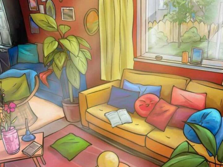 Optical Illusion Image: एक ऑप्टिकल इल्यूजन की तस्वीर तेजी से वायरल हो रही है. इस तस्वीर में घर के अंदर कई सारी चीजें मौजूद हैं, जिसमें एक जगह गुब्बारे भी छिपे हैं.