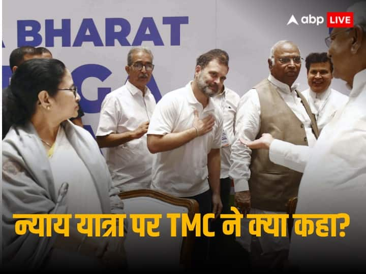 West Bengal CM Mamata Banerjee led TMC says that until seats sharing formula is not cleared we will not took part in Rahul Gandhi Congress Nyay Yatra TMC-Congress Seat Sharing: 'सीट शेयरिंग का फॉर्मूला तय न होने तक न्याय यात्रा में शामिल नहीं होंगे', TMC का कांग्रेस को अल्टीमेटम