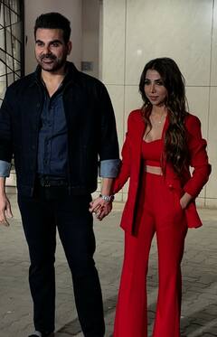 Sshura Khan Birthday: बर्थडे सेलिब्रेशन में पति अरबाज खान का हाथ थामकर पहुंचीं शूरा खान, रेड को-अर्ड सेट में दिखीं बला की खूबसूरत