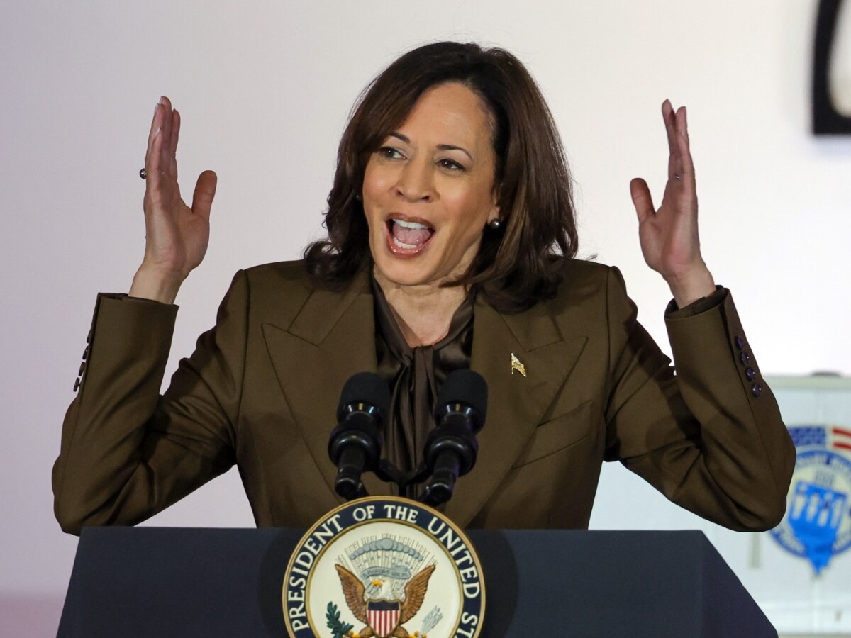 Kamala Harris US Vice President Scared As Heck Donald Trump November ...