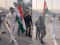 Varun Tej Operation Valentine's Vandematram Song | Wagah Border దగ్గర వరుణ్ తేజ్ | ABP Desam