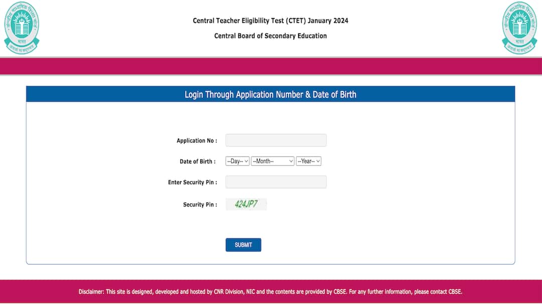 CBSE CTET January 2024 Admit Card Released On ctet.nic.in - Direct Download Here CBSE CTET January 2024 Admit Card Released On ctet.nic.in - Direct Download Here