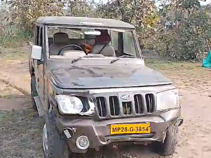 MP Bolero driver run over ASI Naresh Sharma in Chhindwara MP ann MP News: एमपी में पेट्रोल पंप से भाग रहे बदमाश ने बोलेरो से एएसआई को कुचला, मौके पर हुई मौत