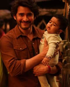 Actress Poorna : ఐటమ్ సాంగ్ షూటింగ్​కి కొడుకుతో వచ్చిన హీరోయిన్.. మహేశ్ బాబు కోసమేనట