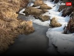 Gulmarg Snowfall: गुलमर्ग में ‘कुदरत की मार’, बर्फबारी की जगह दूर तक नजर आ रहे सूखे पहाड़, देखें PHOTOS