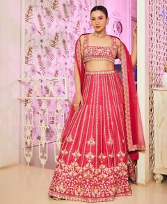 Gauahar Khan Turns Into An Ethereal Beauty In A Pink Lehenga; PICS